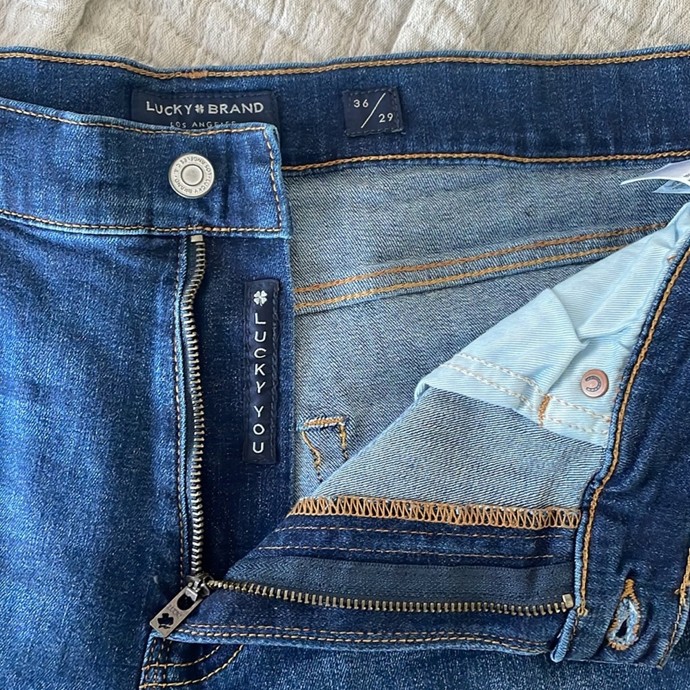 Lucky Brand Men's Blue Jeans 36/29 - Picture 9 of 9